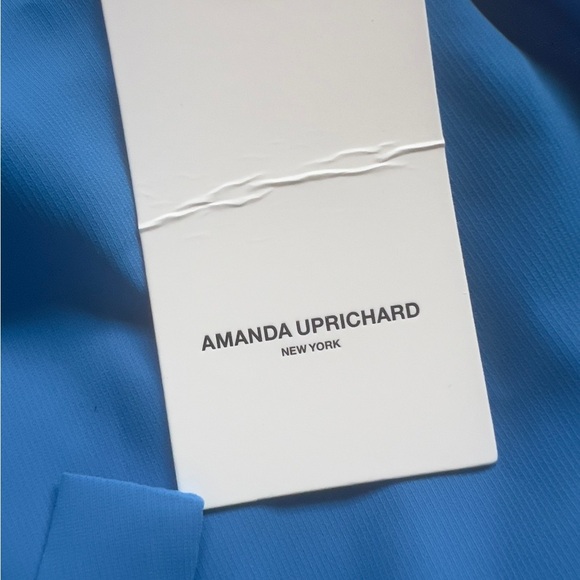 NWT Amanda Uprichard Blue Olympus Dress Size Medium MSRP $185 (E2) - Picture 7 of 7